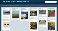 Desktop Screenshot of amazingvanstones.com